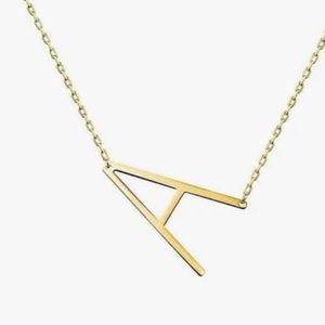 Gold Initial Necklace